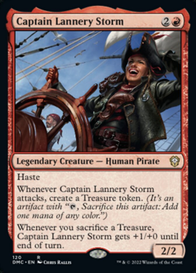 Captain Lannery Storm [Dominaria United Commander] | Mindsight Gaming