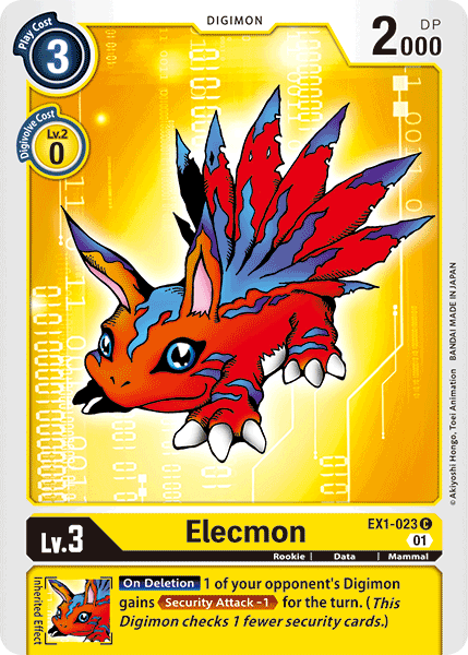 Elecmon [EX1-023] [Classic Collection] | Mindsight Gaming