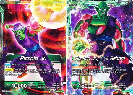 Piccolo Jr. // Piccolo Jr., Evil Reborn (SD4-01) [Oversized Cards] | Mindsight Gaming