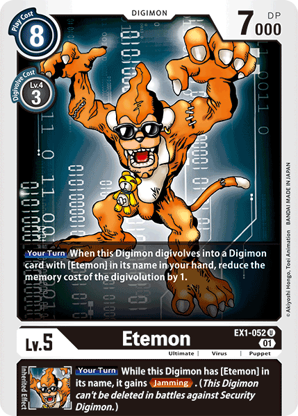 Etemon [EX1-052] [Classic Collection] | Mindsight Gaming