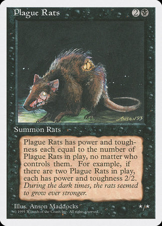 Plague Rats [Fourth Edition] | Mindsight Gaming