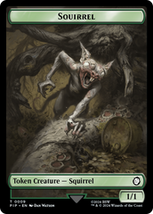 Junk // Squirrel Double-Sided Token [Fallout Tokens] | Mindsight Gaming