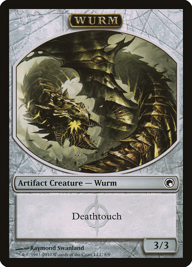 Wurm (Deathtouch) [Scars of Mirrodin Tokens] | Mindsight Gaming