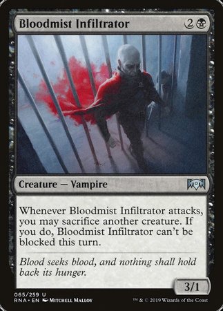 Bloodmist Infiltrator [Ravnica Allegiance] | Mindsight Gaming