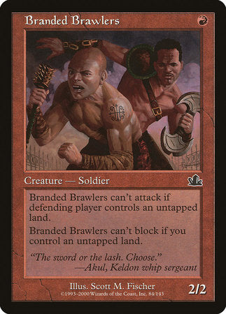 Branded Brawlers [Prophecy] | Mindsight Gaming