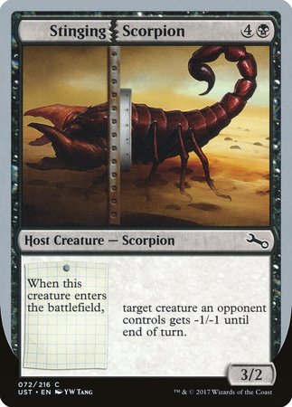 Stinging Scorpion [Unstable] | Mindsight Gaming