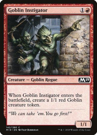 Goblin Instigator [Core Set 2019] | Mindsight Gaming