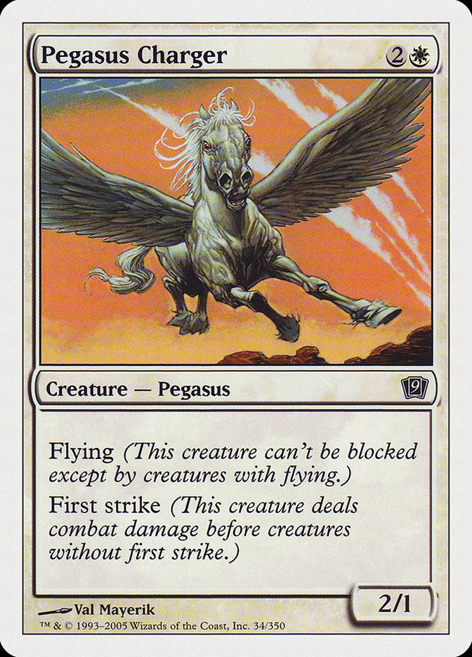Pegasus Charger [Ninth Edition] | Mindsight Gaming