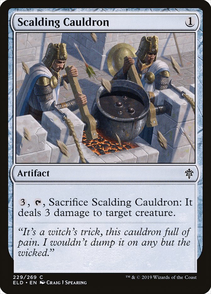 Scalding Cauldron [Throne of Eldraine] | Mindsight Gaming