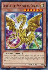 Aether, the Empowering Dragon [YS14-EN011] Common | Mindsight Gaming