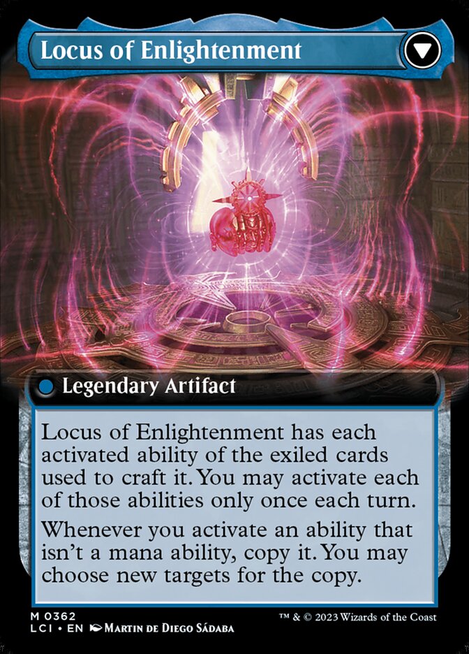 The Enigma Jewel // Locus of Enlightenment (Extended Art) [The Lost Caverns of Ixalan] | Mindsight Gaming