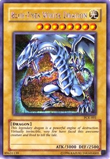 Blue-Eyes White Dragon (Power of Chaos: Kaiba the Revenge) [PCK-001] Secret Rare | Mindsight Gaming