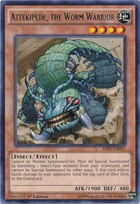 Aztekipede, the Worm Warrior [BP03-EN041] Rare | Mindsight Gaming
