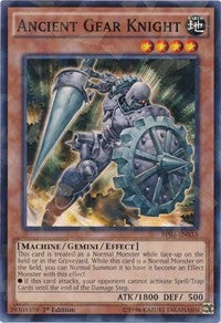 Ancient Gear Knight (Shatterfoil) [BP03-EN033] Rare | Mindsight Gaming