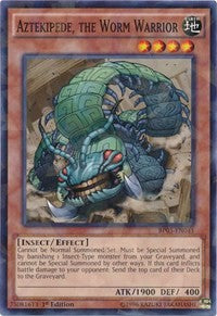 Aztekipede, the Worm Warrior (Shatterfoil) [BP03-EN041] Rare | Mindsight Gaming