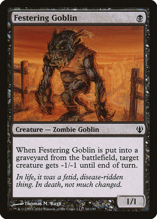 Festering Goblin [Archenemy] | Mindsight Gaming