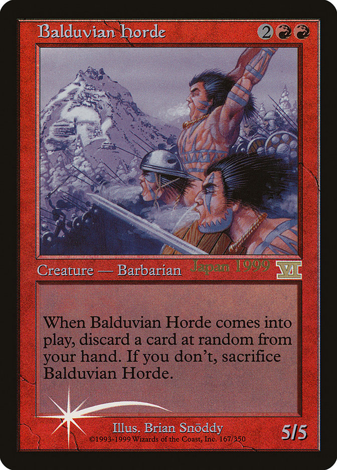 Balduvian Horde (Worlds) [World Championship Promos] | Mindsight Gaming