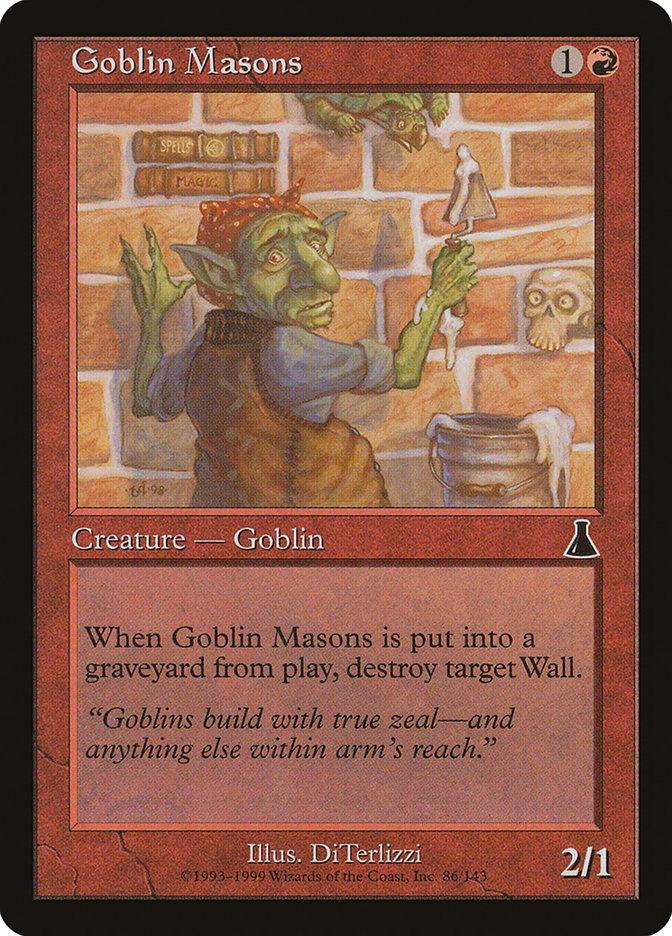 Goblin Masons [Urza's Destiny] | Mindsight Gaming