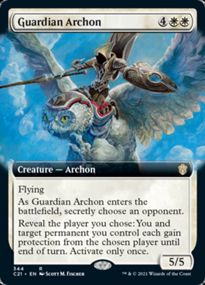 Guardian Archon (Extended) [Commander 2021] | Mindsight Gaming