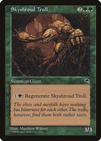 Skyshroud Troll [Tempest] | Mindsight Gaming