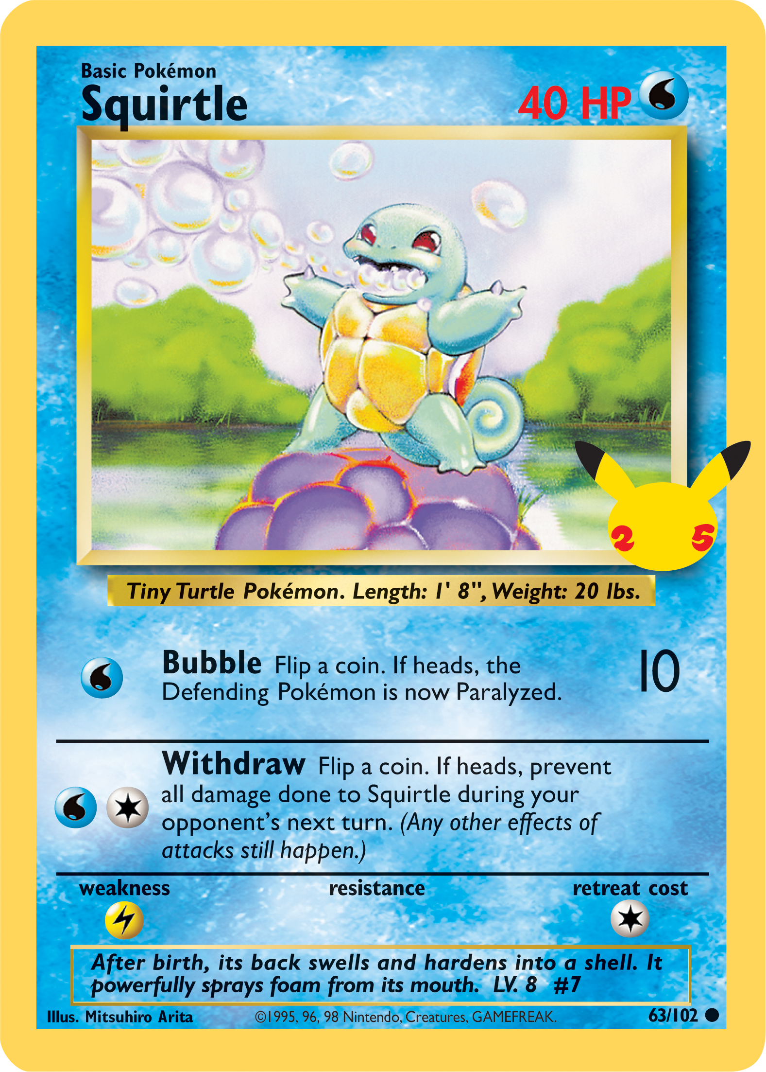 Squirtle (63/102) [First Partner Pack] | Mindsight Gaming