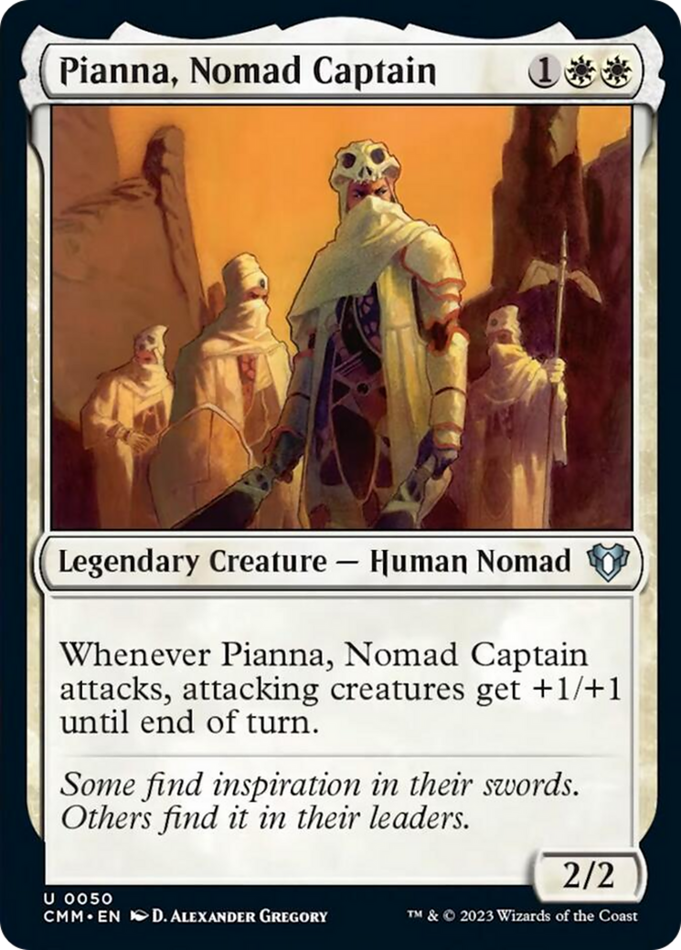 Pianna, Nomad Captain [Commander Masters] | Mindsight Gaming