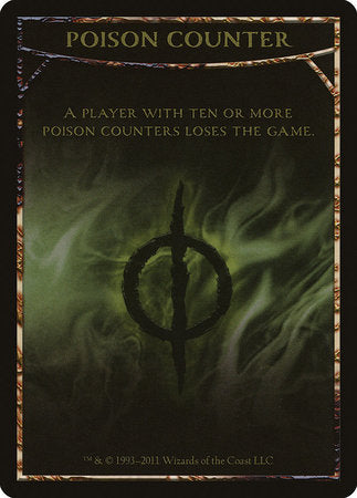 Poison Counter Token [Mirrodin Besieged Tokens] | Mindsight Gaming