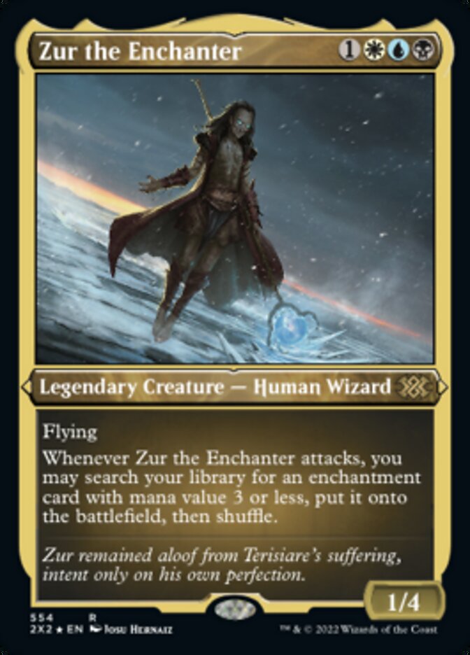 Zur the Enchanter (Foil Etched) [Double Masters 2022] | Mindsight Gaming