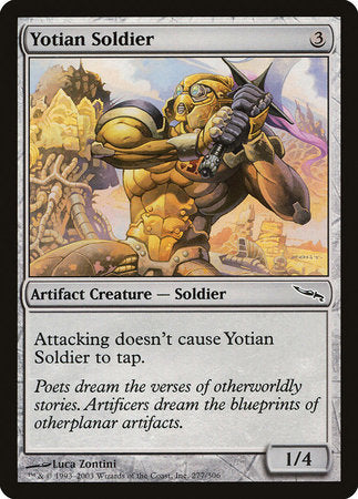 Yotian Soldier [Mirrodin] | Mindsight Gaming