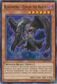 Blackwing - Elphin the Raven [LC5D-EN116] Common | Mindsight Gaming