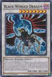 Black-Winged Dragon [LC5D-EN135] Common | Mindsight Gaming