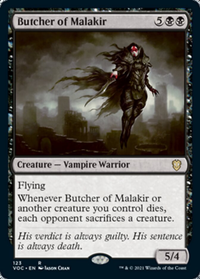 Butcher of Malakir [Innistrad: Crimson Vow Commander] | Mindsight Gaming