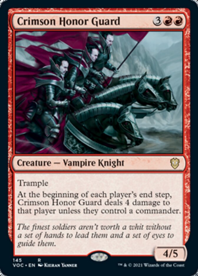 Crimson Honor Guard [Innistrad: Crimson Vow Commander] | Mindsight Gaming