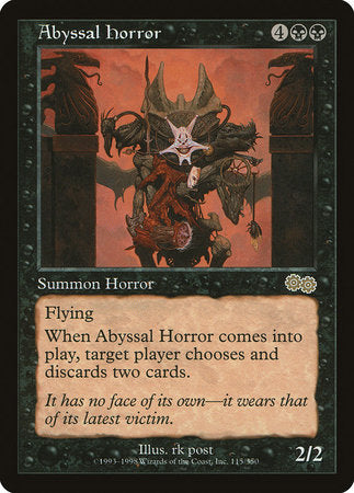Abyssal Horror [Urza's Saga] | Mindsight Gaming