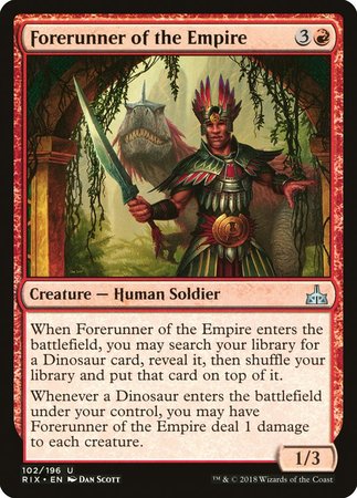 Forerunner of the Empire [Rivals of Ixalan] | Mindsight Gaming