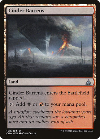 Cinder Barrens [Oath of the Gatewatch] | Mindsight Gaming