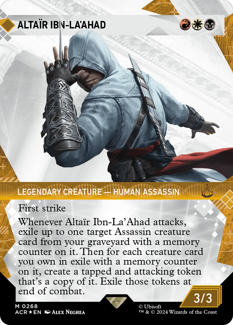 Altair Ibn-La'Ahad (Showcase) (Textured Foil) [Assassin's Creed] | Mindsight Gaming