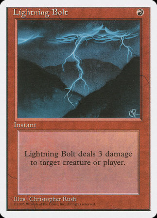 Lightning Bolt [Fourth Edition] | Mindsight Gaming