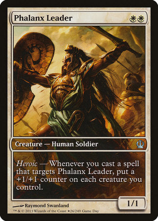 Phalanx Leader [Theros Promos] | Mindsight Gaming