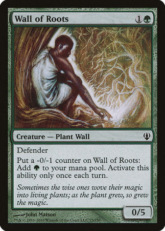 Wall of Roots [Archenemy] | Mindsight Gaming