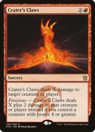 Crater's Claws [Khans of Tarkir] | Mindsight Gaming