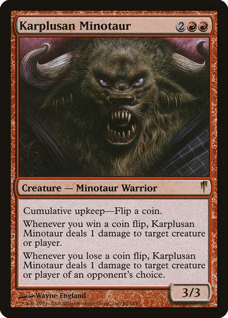 Karplusan Minotaur [Coldsnap] | Mindsight Gaming