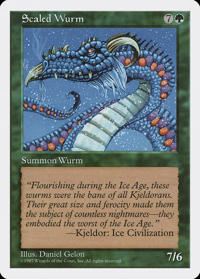 Scaled Wurm [Fifth Edition] | Mindsight Gaming