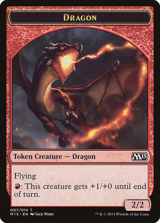 Dragon Token [Magic 2015 Tokens] | Mindsight Gaming