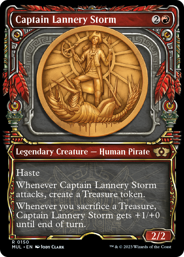 Captain Lannery Storm (Halo Foil) [Multiverse Legends] | Mindsight Gaming