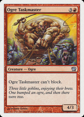 Ogre Taskmaster [Ninth Edition] | Mindsight Gaming