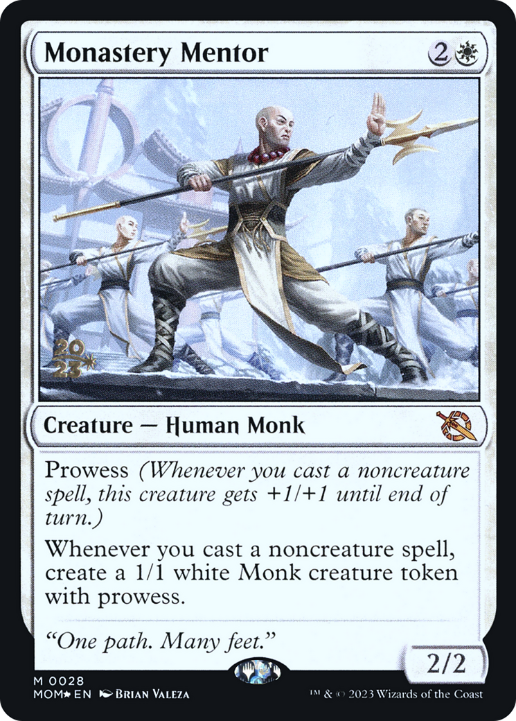 Monastery Mentor [March of the Machine Prerelease Promos] | Mindsight Gaming