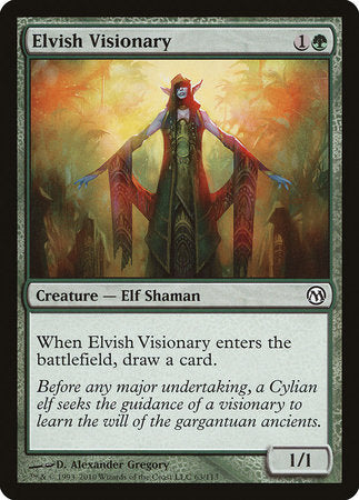 Elvish Visionary [Duels of the Planeswalkers] | Mindsight Gaming