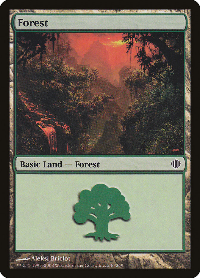 Forest (246) [Shards of Alara] | Mindsight Gaming