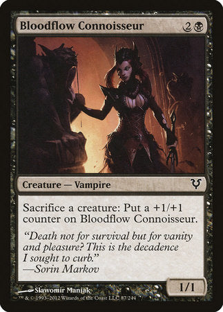 Bloodflow Connoisseur [Avacyn Restored] | Mindsight Gaming